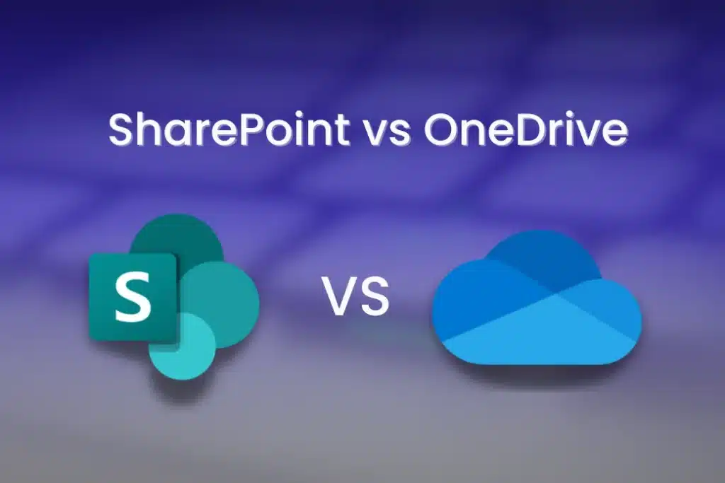 SharePoint vs OneDrive resized